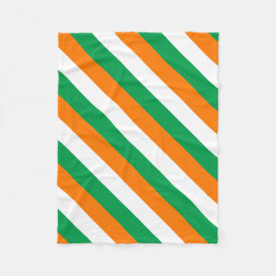 Couverture Polaire drapeau irlandais