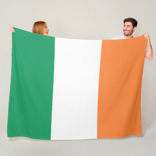 Couverture Polaire Drapeau irlandais (République d'Irlande) (ROI) (Ei