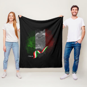 Couverture Polaire Drapeau italien