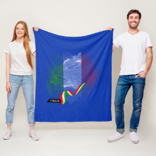 Couverture Polaire Drapeau italien