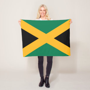 Couverture Polaire Drapeau Jamaïque
