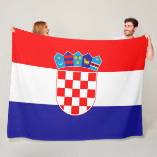Couverture Polaire Drapeau national de la Croatie Zastava Hrvatske