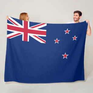 Couverture Polaire Drapeau néo-zélandais
