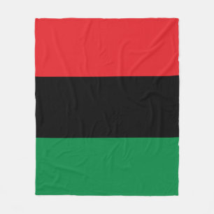 Couverture Polaire Drapeau panafricain UNIA