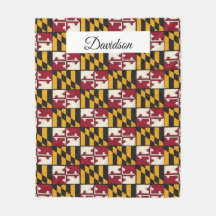 Drapeau personnalisé du Maryland