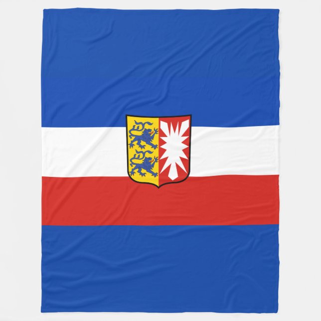 Couverture Polaire Drapeau Schleswig-Holstein Fleece Blanket (Devant)