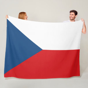 Couverture Polaire Drapeau tchèque