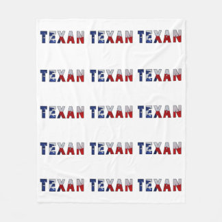 Couverture Polaire Drapeau texan