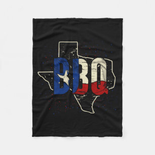 Couverture Polaire Drapeau Texan Fier Cadeau Américain Bbq Texas
