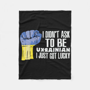 Couverture Polaire Drapeau ukrainien Ukraine Racines ukrainiennes cul