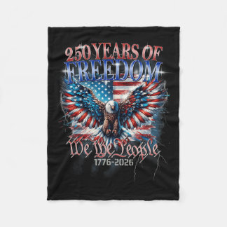 Couverture Polaire Drapeau Vintage 250 Ans Américain 1776 2026 250ème