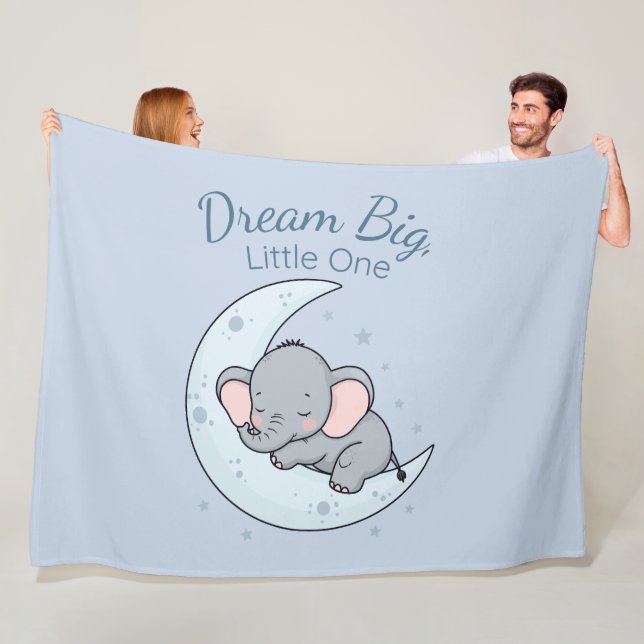 Couverture Polaire Dream Big, Little One (En situation)