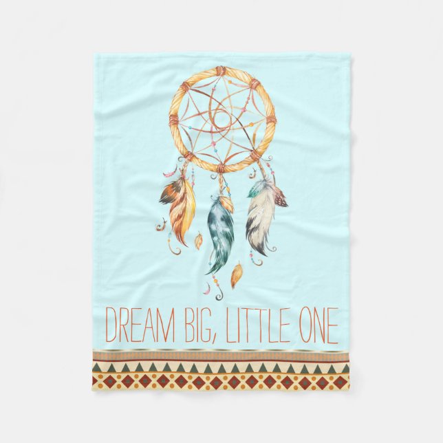 Couverture Polaire Dream Catcher Boho Baby Blanket (Devant)