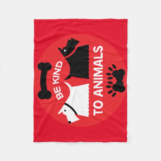 Couverture Polaire Droits de protection sociale des chiens | Chien Pr (Devant)