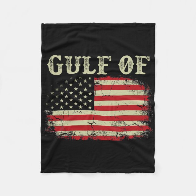 Couverture Polaire Drôle 1 Du Golfe Des États-Unis D'Amérique (Devant)