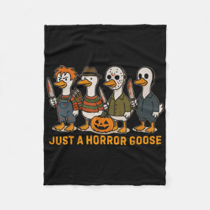 Couverture Polaire Drôle Juste Une Oie Horreur Halloween Silly Goose
