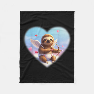 Couverture Polaire Drôle Mignon Paresseux Amant Pourrait Sortir Saint