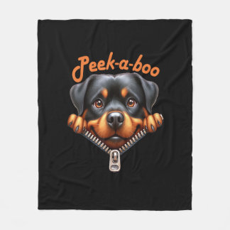 Couverture Polaire Drôle - Peekaboo