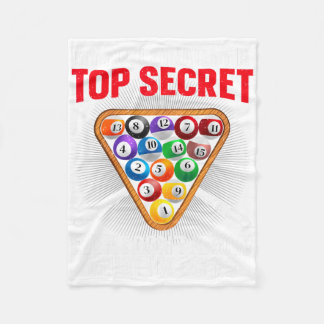 Couverture Polaire Drôle Pool Player Conception Pour Hommes Femmes 8 