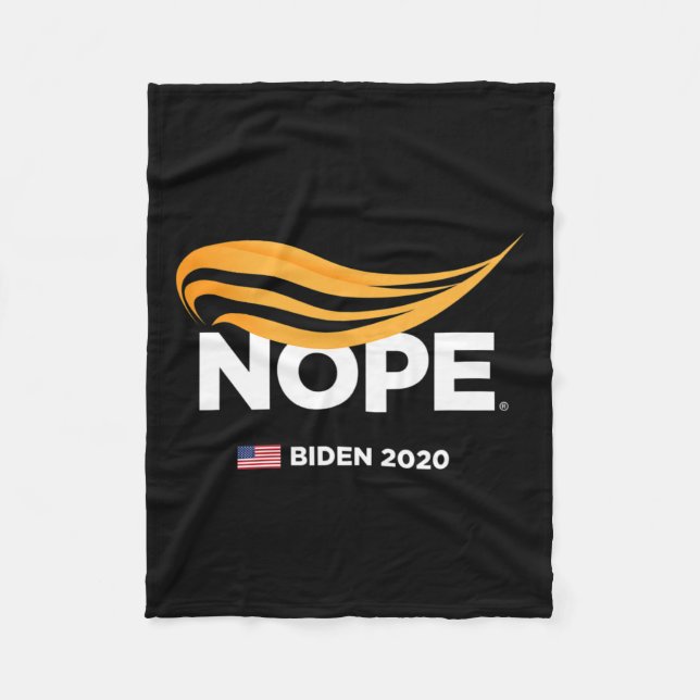 Couverture Polaire Drôle président Donald Trump 2024 (Devant)