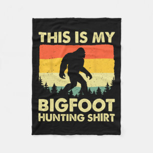 Couverture Polaire Drôle Sasquatch Croit Que C'Est Ma Chasse Au Pied 
