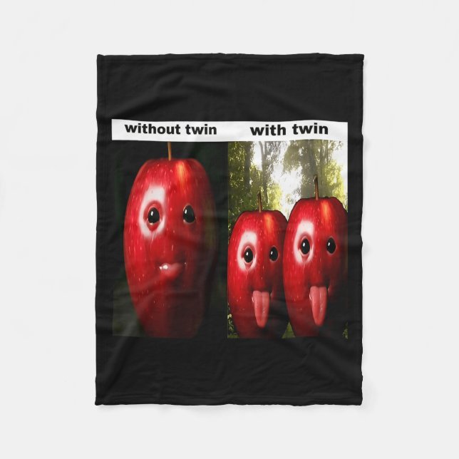 Couverture Polaire Drôle Silly Ai Génération Z Mème Brainrot Humour J (Devant)