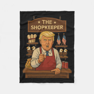 Couverture Polaire Drôle Trump Le Commerçant