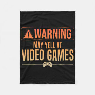Couverture Polaire Drôle Vidéo Jeu Art Pour Hommes Femmes Jeu Pc Nerd