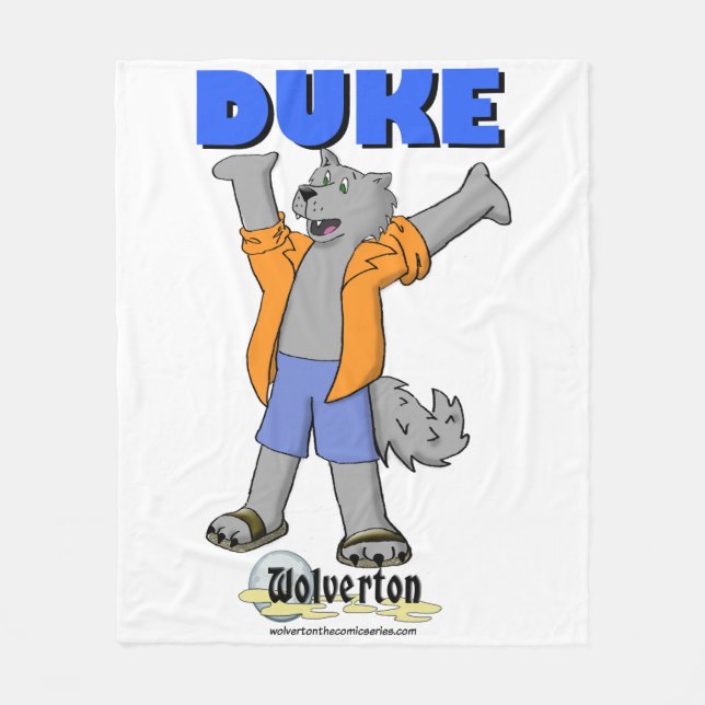 Couverture Polaire Duc Blanket (Devant)