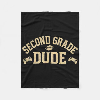 Couverture Polaire Dude de deuxième année, joueur, vêtements de rentr