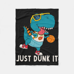 Couverture Polaire Dunk It Fun Dinosaur Bysketbyll Ligue Slam D