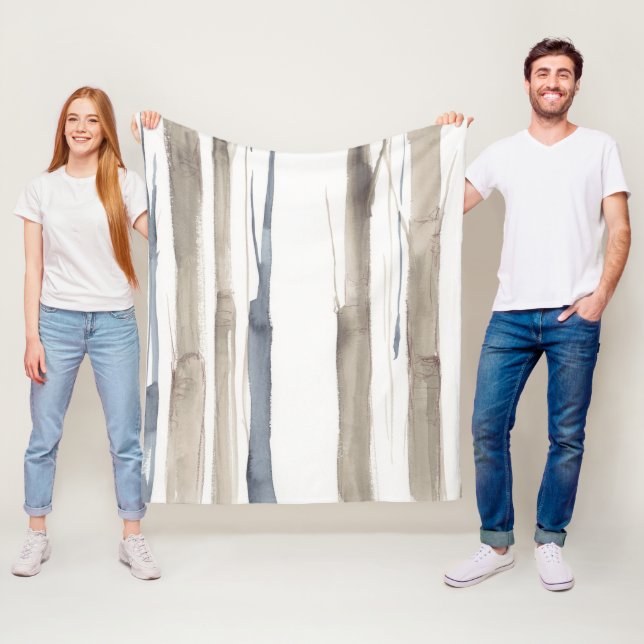 Couverture Polaire Duo Tone Trees II (En situation)