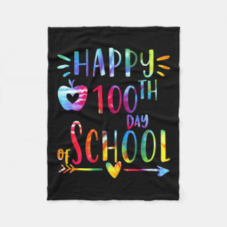 Couverture Polaire Dye 100 Jours D'École 100E Jour D'Enseignant