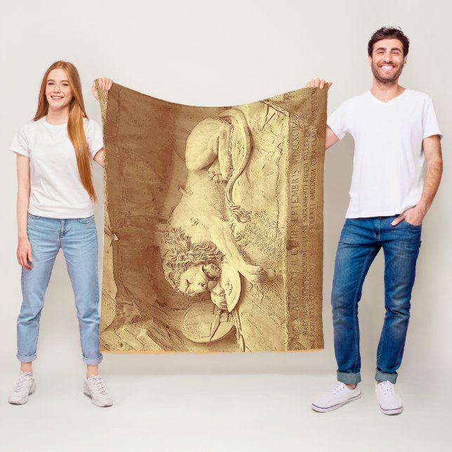 Couverture Polaire Dying Lion of Luzern - Löwendenkmal (En situation)