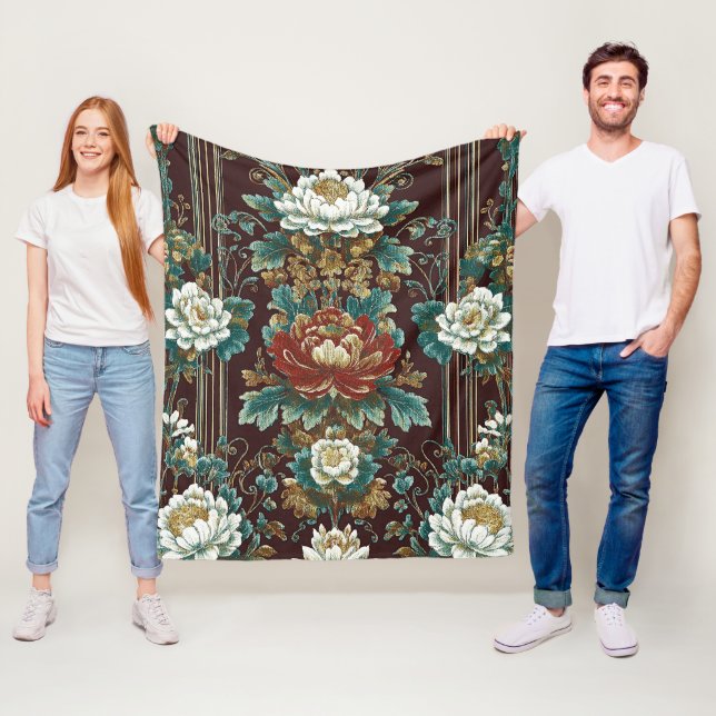 Couverture Polaire Dynastie Velvet (En situation)