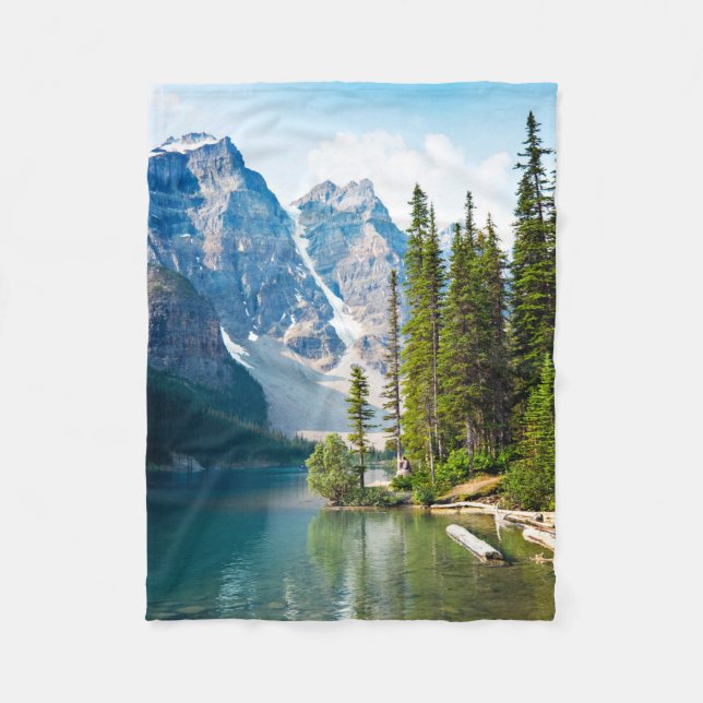 Couverture Polaire Eau | Moraine Lake, Canada (Devant)