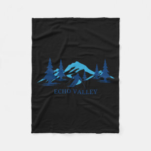Couverture Polaire Echo valley station de ski washington skieur