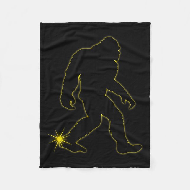 Couverture Polaire Éclipse Solaire Bigfoot Éclipse Totale (Devant)