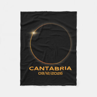 Couverture Polaire Éclipse solaire totale 2026 Cantabrie Espagne Tota