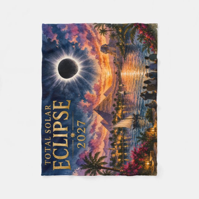 Couverture Polaire Éclipse solaire totale de 2027 en Égypte (Devant)