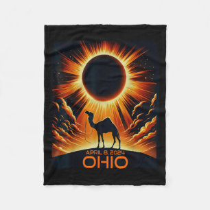 Couverture Polaire Éclipse solaire totale de l'Ohio avril 8 2024 Cade