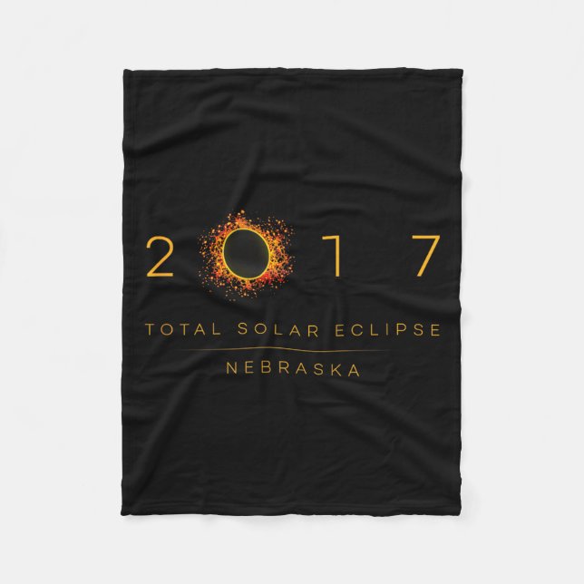 Couverture Polaire Éclipse solaire totale Nebraska 2017 (Devant)