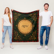 Écosse gaélique tartan de lune personnalisé magiqu