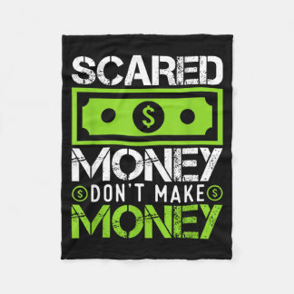 Couverture Polaire Ed Money Dont Make Money Dollar Cash Graphic Boss 