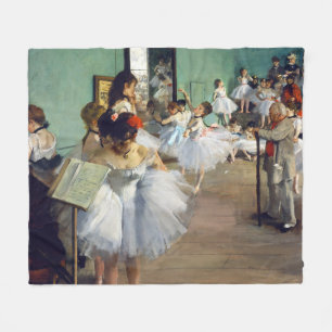 Couverture Polaire Edgar Degas - Classe Danse