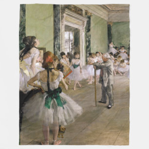 Couverture Polaire Edgar Degas - La Classe de danse