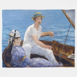Couverture Polaire Edouard Manet - En bateau
