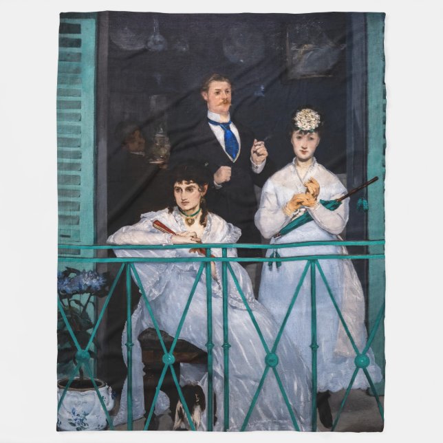 Couverture Polaire Edouard Manet - Le Balcon / Le Balcon (Devant)