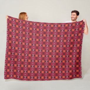 Couverture Polaire Édredon russe en soie vintage de motif de tsar