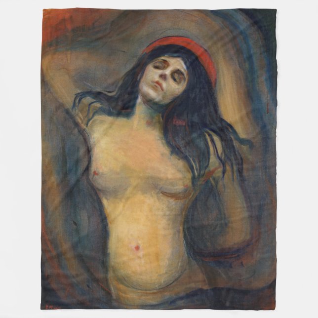 Couverture Polaire Edvard Munch - Madonna (Devant)